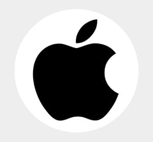 Apple brand logo