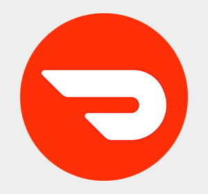 DoorDash brand logo
