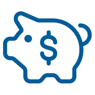 Piggy bank icon