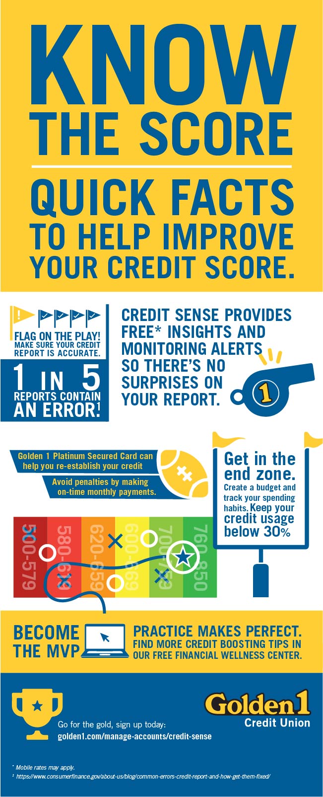 Golden 1 Credit Union Credit Sense