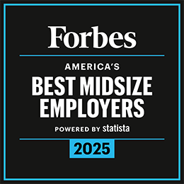 Forbes Best Midsize Employers Square Logo