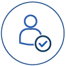 Zelle - Person with CheckMark Outline Icon