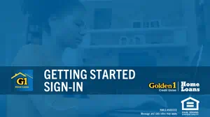 Getting Started Sign-in Home Loans app video