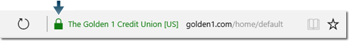 Extended Validation (EV) security certificate