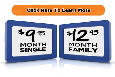 $9.95* a month single. $1295* a month family.